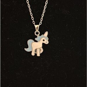 Unicorn fashion necklace